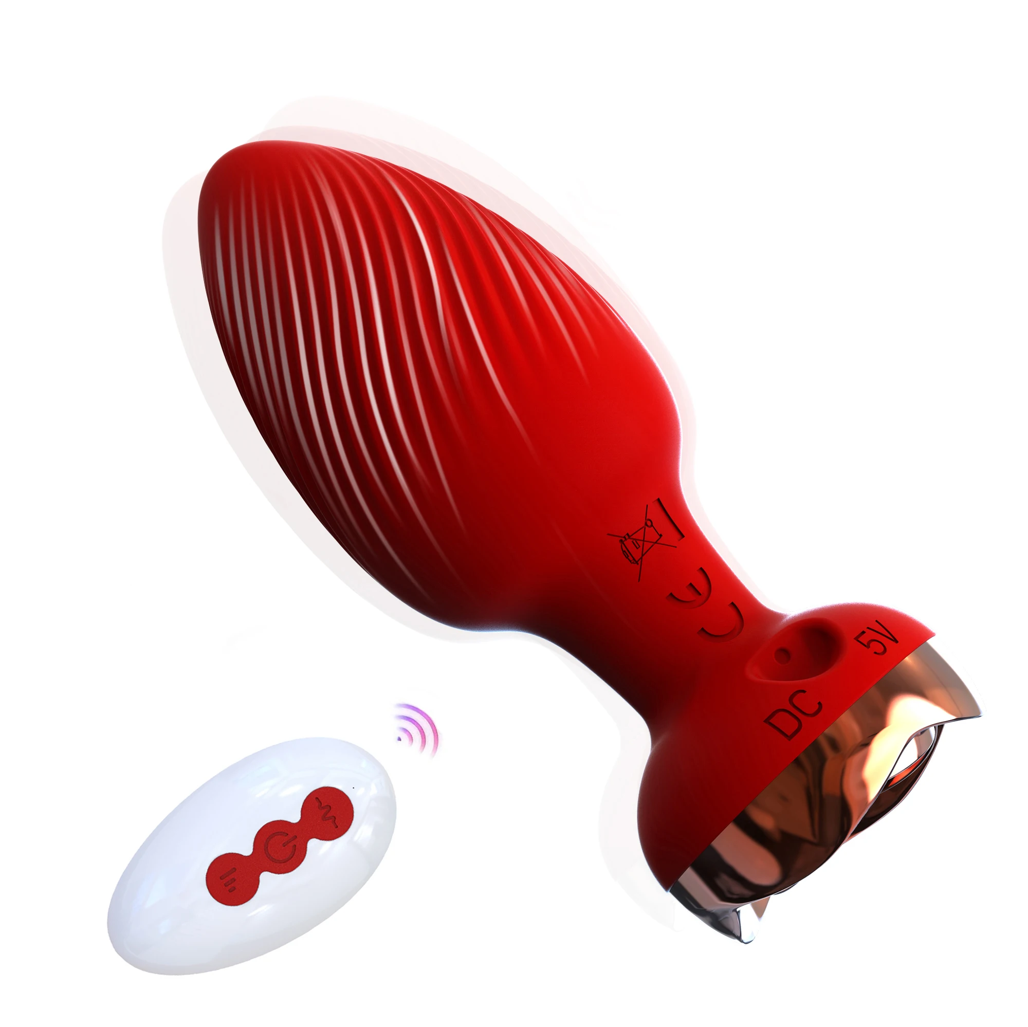 التحكم اللاسلكي المكونات الشرج هزاز جهاز تدليك للبروستاتا بعقب المكونات للنساء المهبل الاستمناء لعبة الجنس الكبار للإناث زوجين 18 +