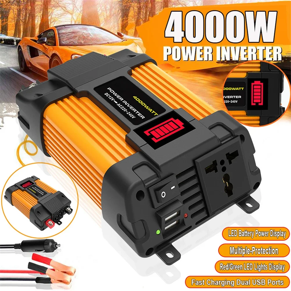 

In Car Energy Conversion Made Easy Reliable Transformation from Vehicle's DC Supply into Usable AC Output Safely
