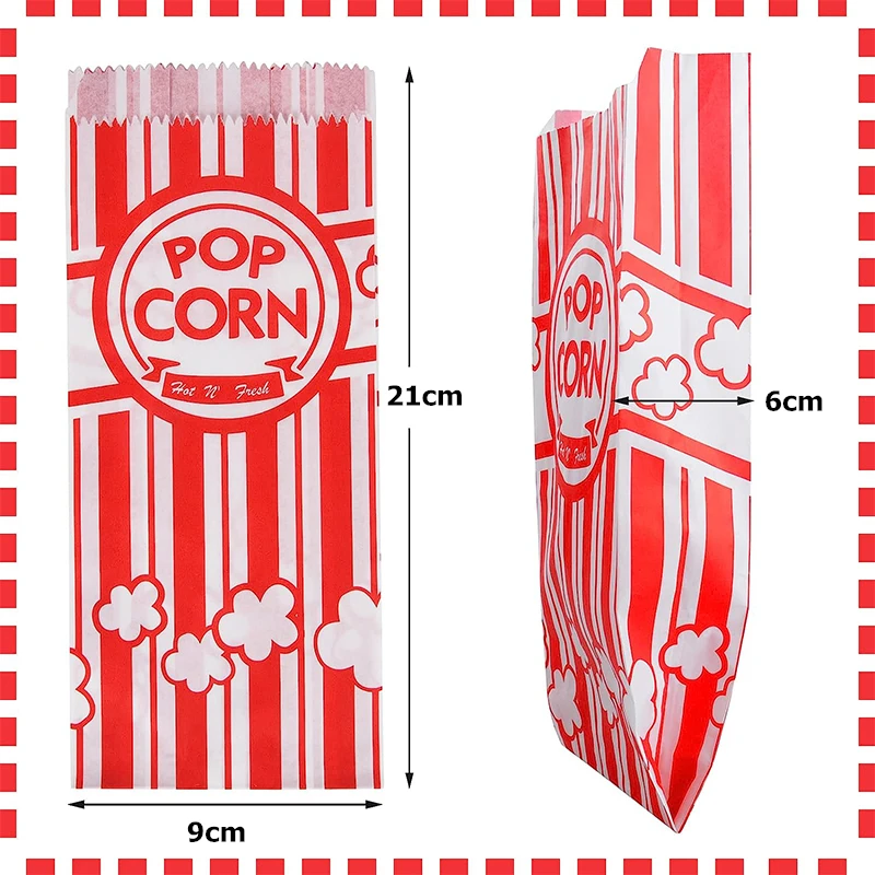 Papier-Popcorn-Beutel, Pop-Eck – Popcorn Vending Machine Bewertung und Preis