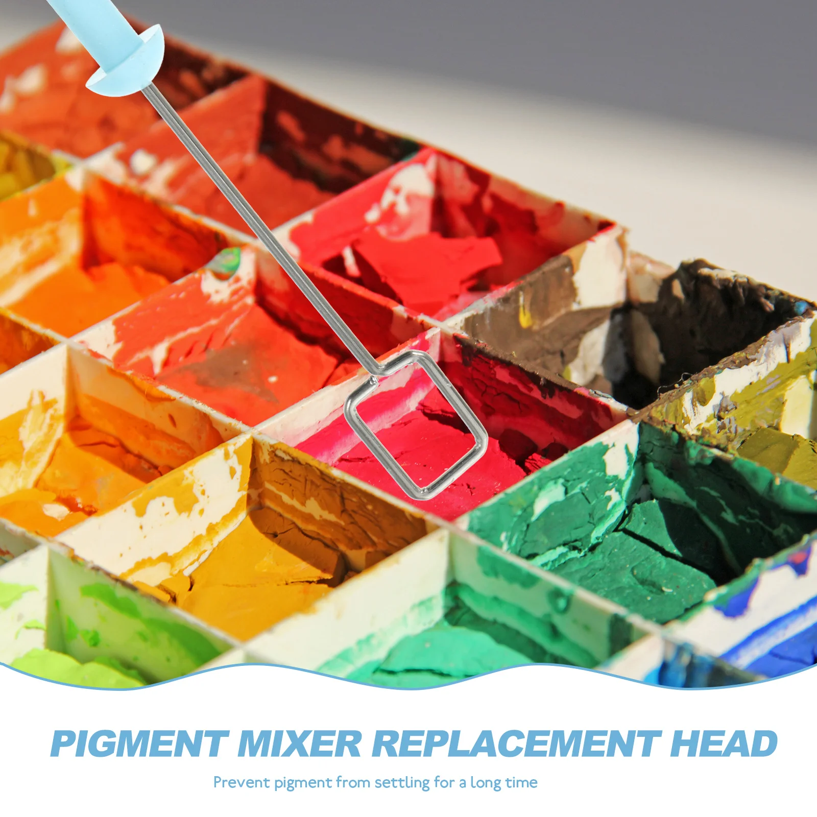 

20 Pcs Easy To Clean Pigment Blender Head High Quality Mixing Tool For Tattoo And Color Preparation