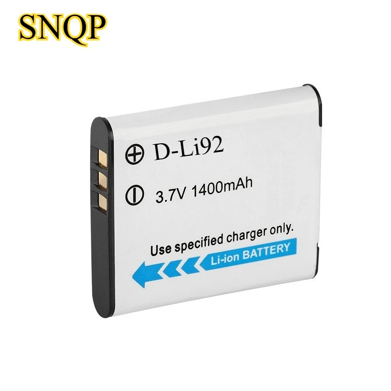 

Литиевая батарея D-Li92, 1400 мАч, подходит для камеры Olympus Li-50B Pentax D-Li92, аккумулятор Li50B CNP-150