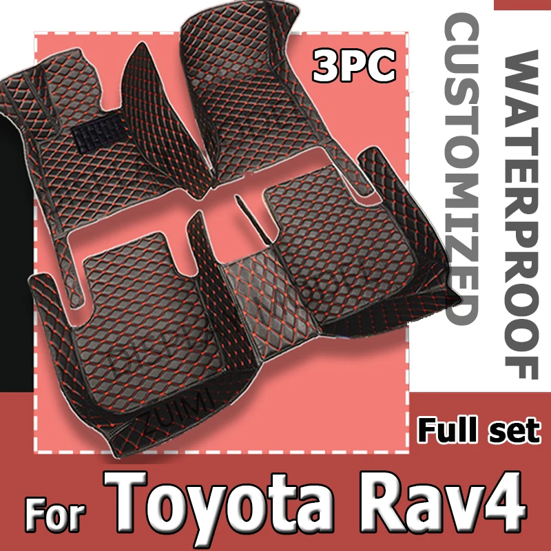 Car Floor Mats For Toyota Rav 4 Rav4 2023 2022 2021 2020 Carpets Custom Auto Interior Accessories Foot Pads Automobiles Cover