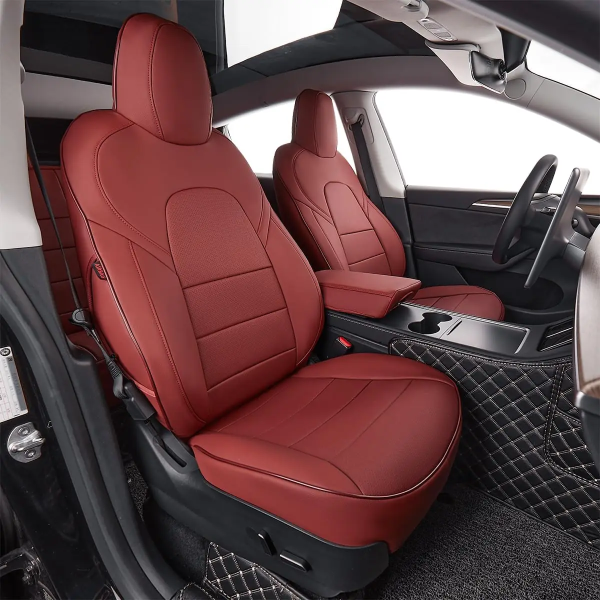 

Model Y Seat Covers for Tesla Model Y 2019-2025 Standard Range,Long Range,Performance (Only for 5 Seats),Waterproof Seat Protect