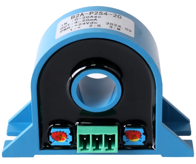 B2D Hall Effect Current Sensor Split Core Transducer DC 1A-6A Input 0-5Vdc Output for Electrical Measurement