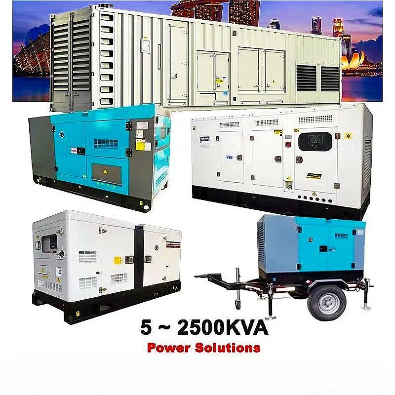 

Factory Direct Sale AutomaticSilent Generators Set 10kw 30kw 60kw Portable GenSet Generating Set Portable Generator High Quality
