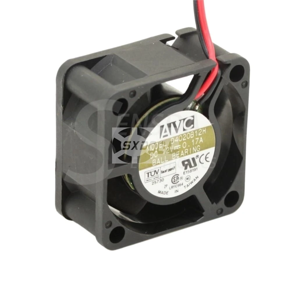 

40 мм 4 см бесщеточный DC для AVC D4020B12H 4020 4 см 40 мм 0,17A 2-контактный охлаждающий вентилятор постоянного тока 12 В корпусной вентилятор