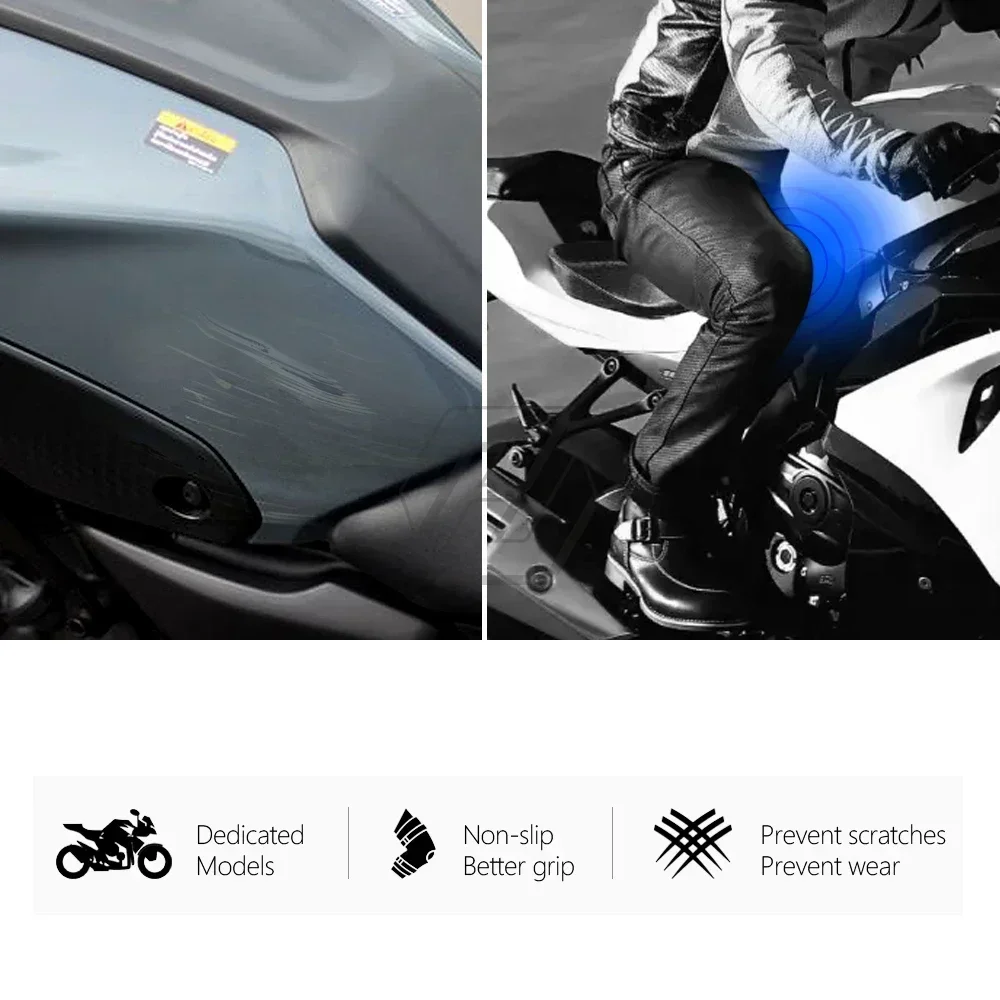 Для SUZUKI GSX-R1000 GSXR1000 2017-2024 мотоциклетная накладка на топливный бак, защита колена, часть для повышенной безопасности езды