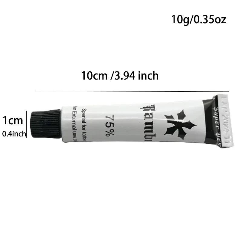 New High-Quality 75% Rambo Tattoo Cream Before Permanent Makeup Microblading Eyebrow Lips Body Skin 10g