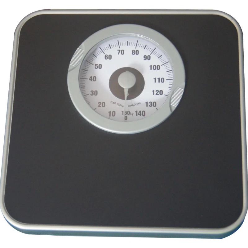 Mechanical body scale personal weighing bathroom scale