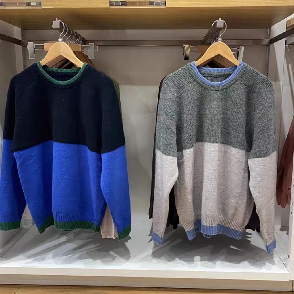 

Свободный крой, круглый трикотаж, длинный све, повседневная удобная мужская и женская футболка, мягкий эластичный пуловер с круглым вырезом, свитер