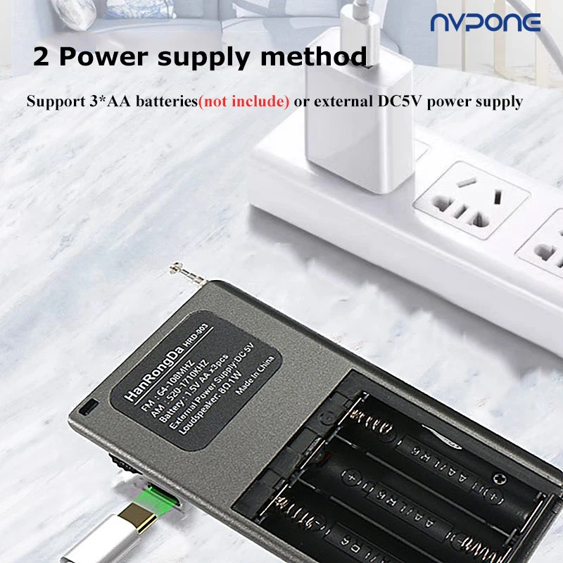 FM AM راديو صغير محمول 9K/10K أجهزة الراديو استقبال المدمج في المتكلم الخلفية HD شاشة عرض ساعة تنبيه النوم الموقت كبار السن هدية #6