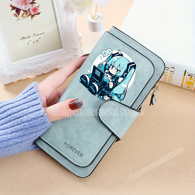 Кошелек-hatsunes-miku-для-женщин-кошелек-для-монет-мультимультяшный-кошелек-для-удостоверений-личности-высококачественный-кожаный-кошелек-для-денег-клатч-с-несколькими-отделениями