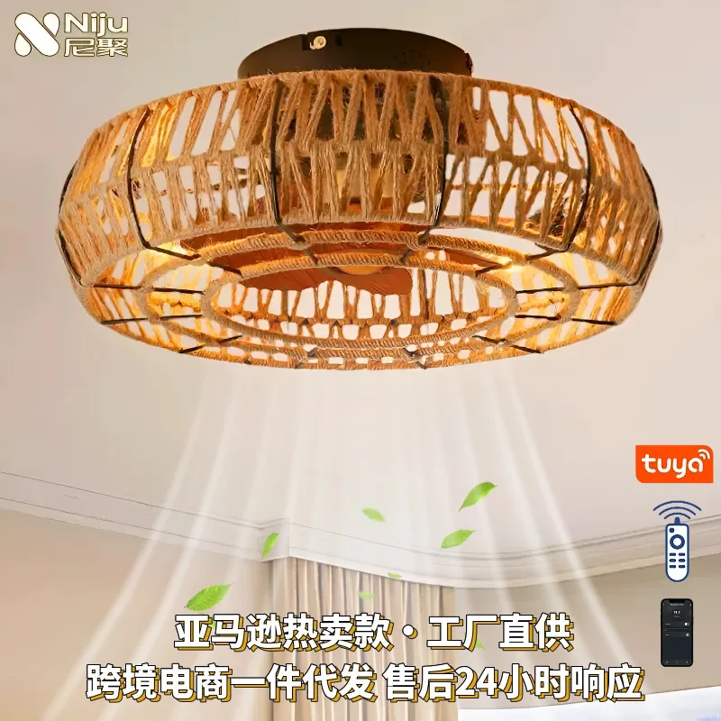 

Fan Light for Modern Italian European Style Ceiling Fan Light Fixture with Integrated Fan for Living Room