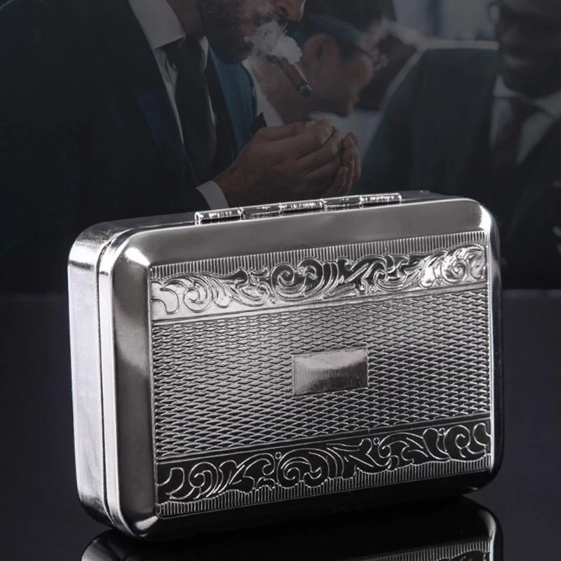 Small Cigarette for Case Container Retro Coin Storage Boxes