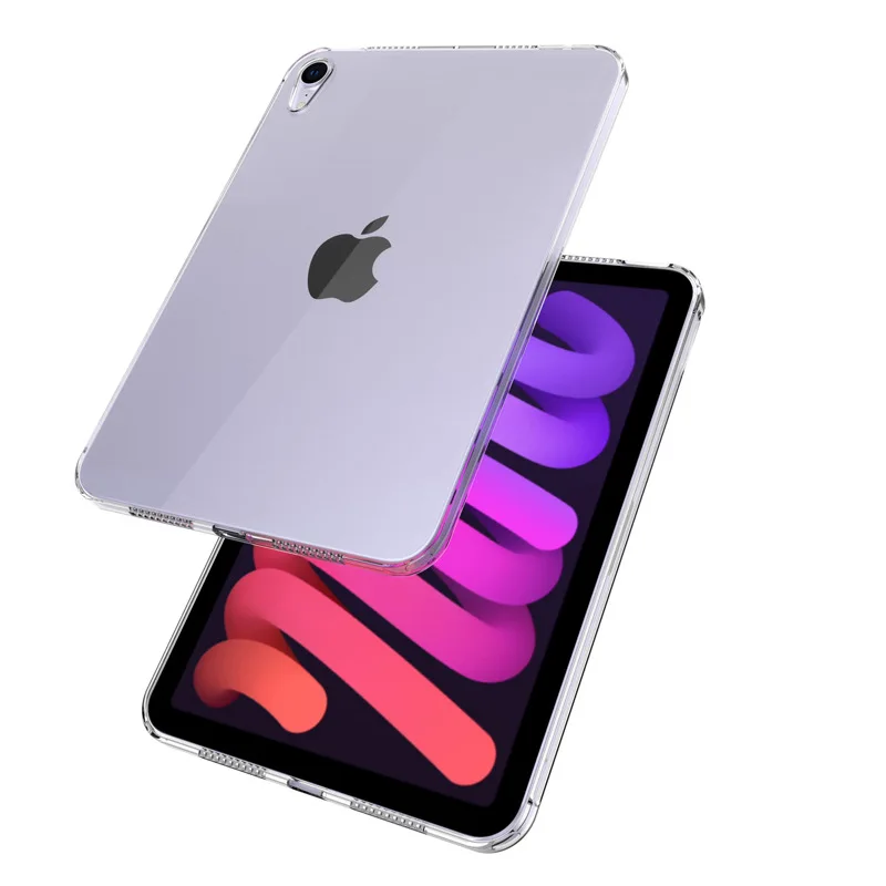 Funda protectora transparente ultradelgada para iPad Mini 6, cubierta de silicona suave para iPad Mini 5/4/8,3 7,9 2021