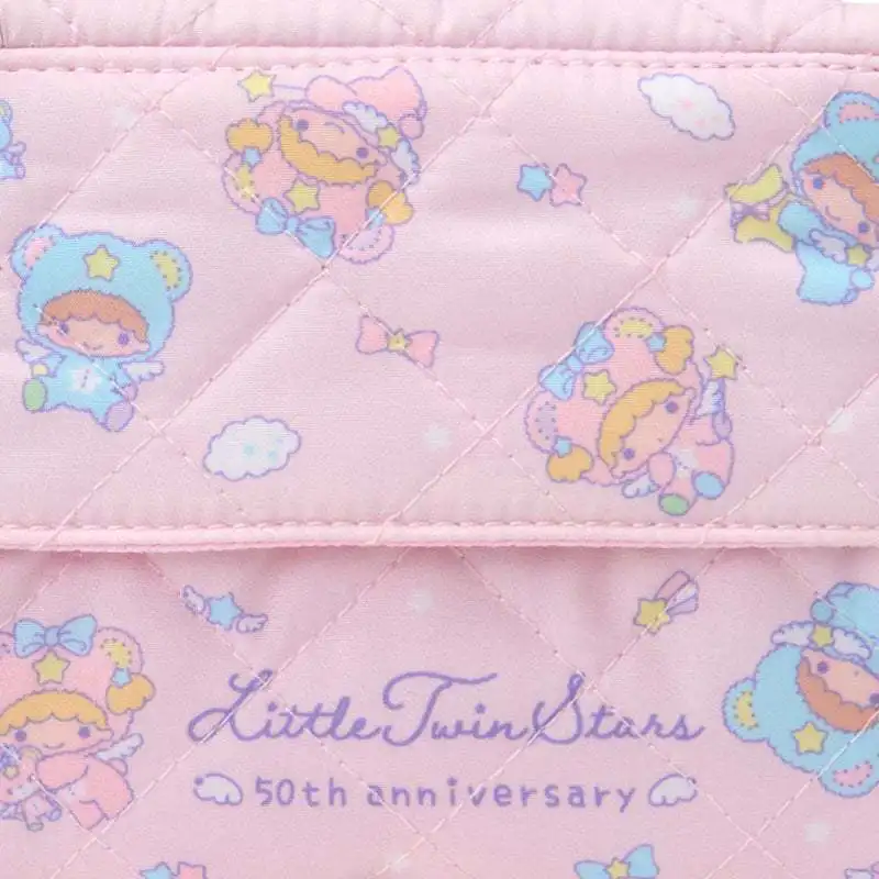 Kawaii Little Twin Stars Tissue Bag Multi Functional Anime Cartoon Character Coin Key Hidden Buttonwallet Friend's Birthday Gift