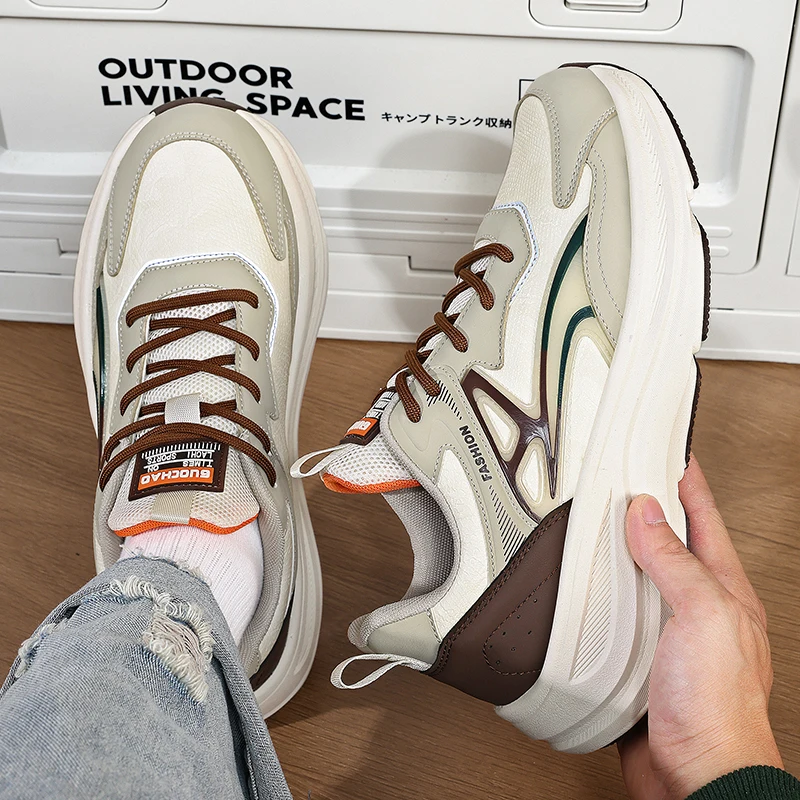 

Мужская обувь Спортивная обувь Кроссовки, осенне-зимняя повседневная обувь в парном стиле Мягкая удобная и универсальная мужская обувь