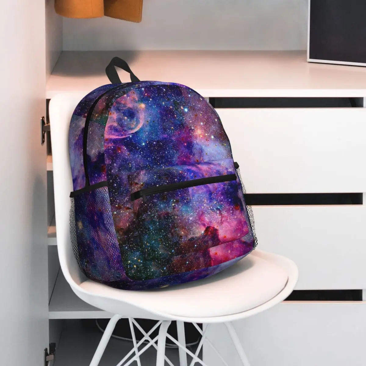Planet Earth Backpack Student BookBag Children School Bag Computer Shoulder Bags for Men Women