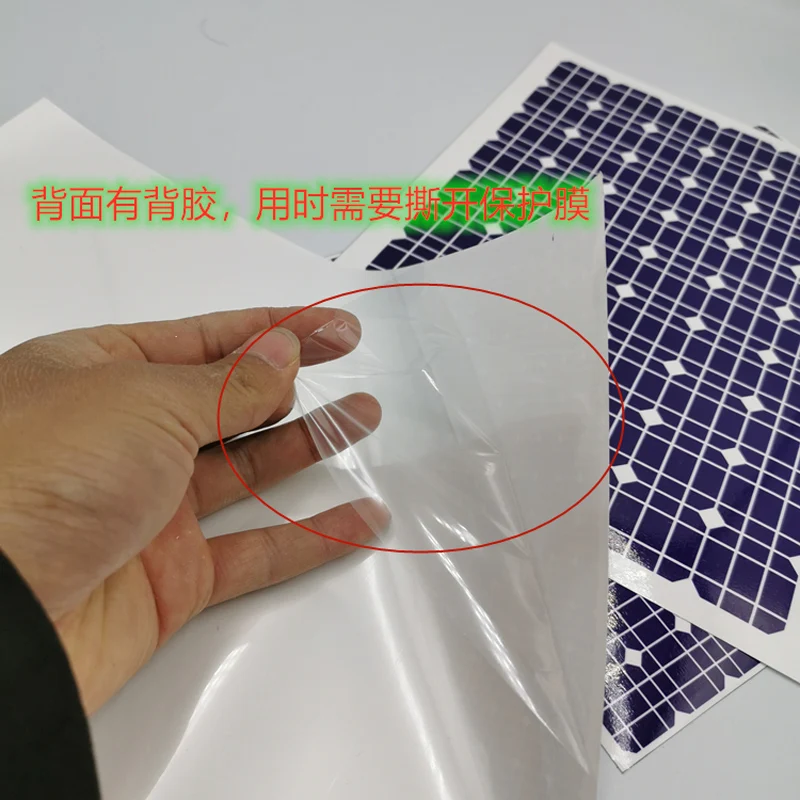 DIY Modeling Materials Blue Photovoltaic Board Simulation Stickers Black Solar Panel Sticker Belt Back Glue Cannot Be Generated