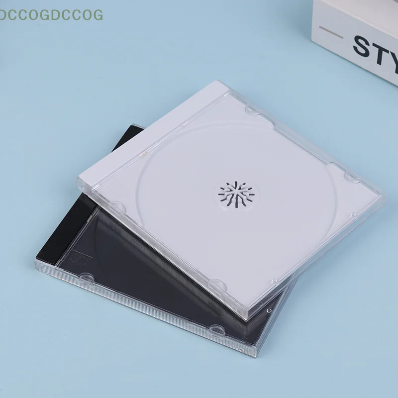 DVD Storage Holder Tool CD Storage Case Transparent Stand Acrylic Holders For CDs