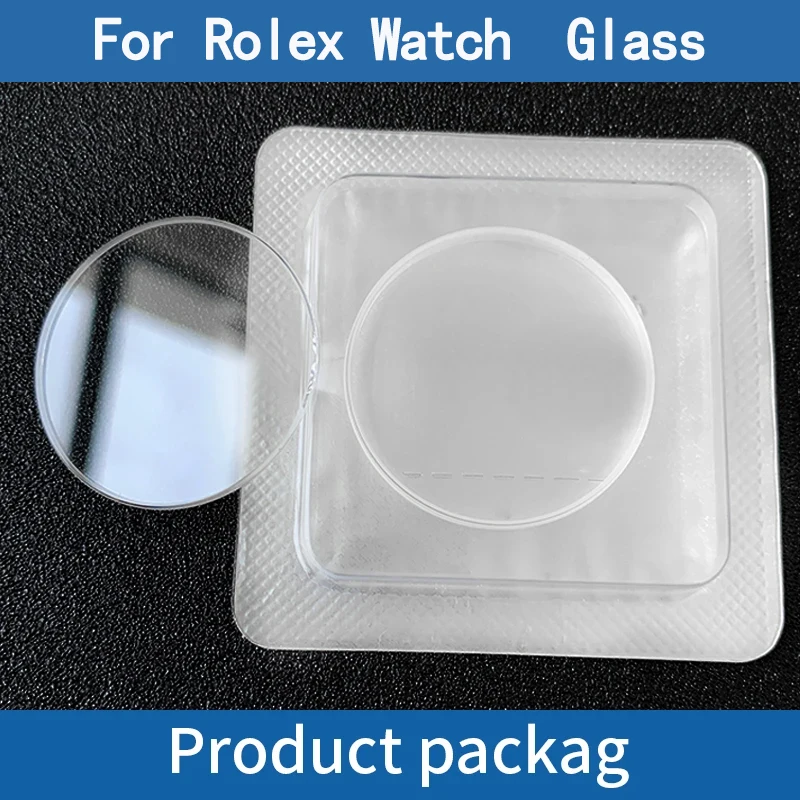 For Rolex  Sapphire Glass For Explorer 36/39Case 114270 124270 124273 214270 116400 With logo Gasket Anti Scratch Crystal parts