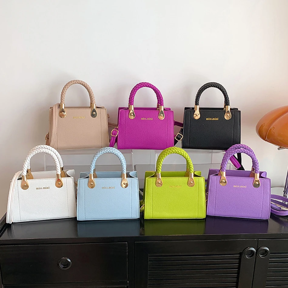 

Универсальная и минималистичная сумка через плечо, модная сумка из искусственной кожи для женщин, дорожная сумка, модная сумка через плечо, женская сумка