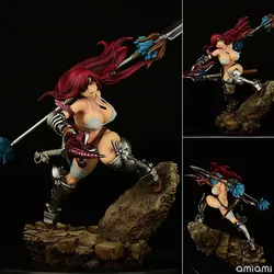 No box 2022 Japanese original anime figure 31.5CM Erza Scarlet action figure collectible model toys for boys