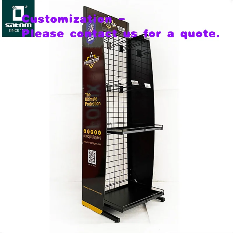 custom.Height-adjusted Shelves Gelatin Shot Cups Wire Metal Display Rack All Foods Stand Rack Display