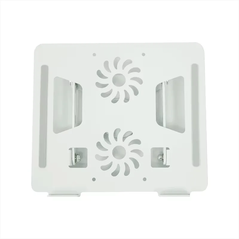 Metal Adjustable Laptop Stand 360 Degree Rotary Lifter Stand with Dual Fans