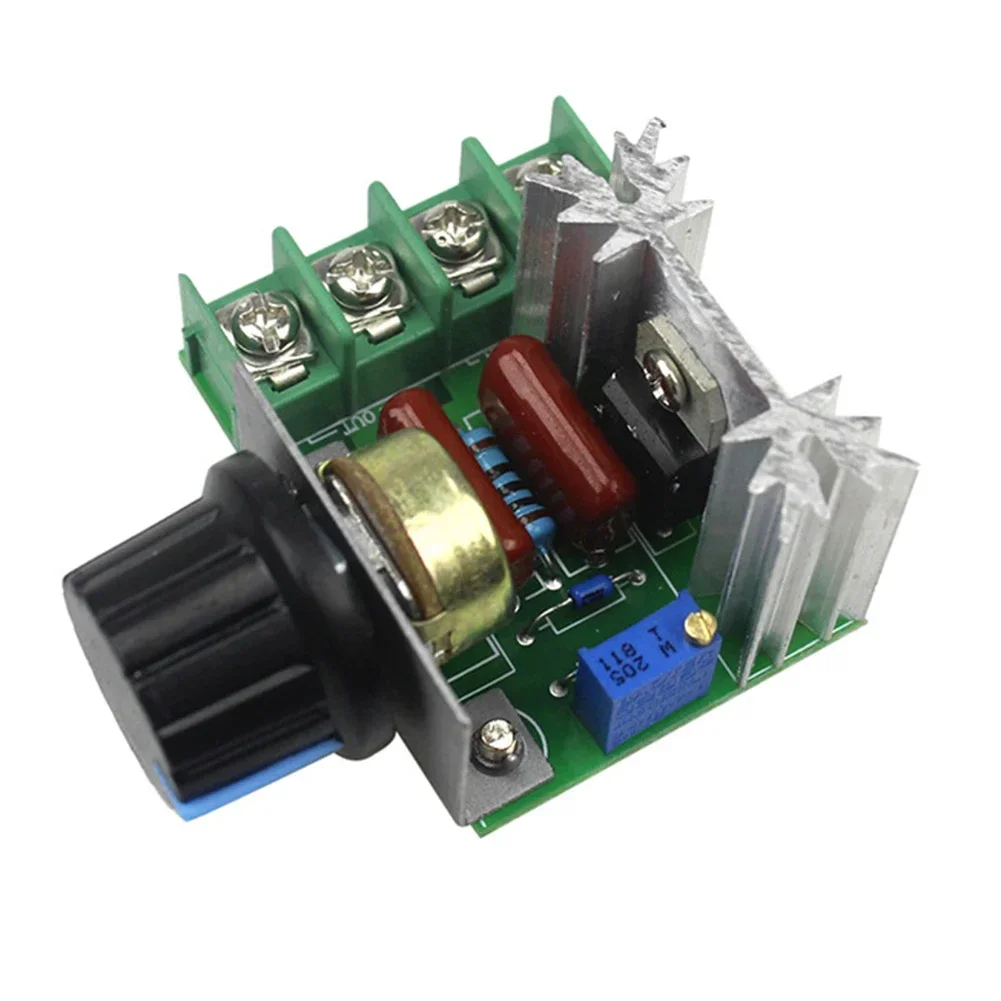 4Pcs 2000W Electronic Voltage Regulator With Adjustable Brightness Etc Thyristor High Power Electronic Voltage Regulator Speed