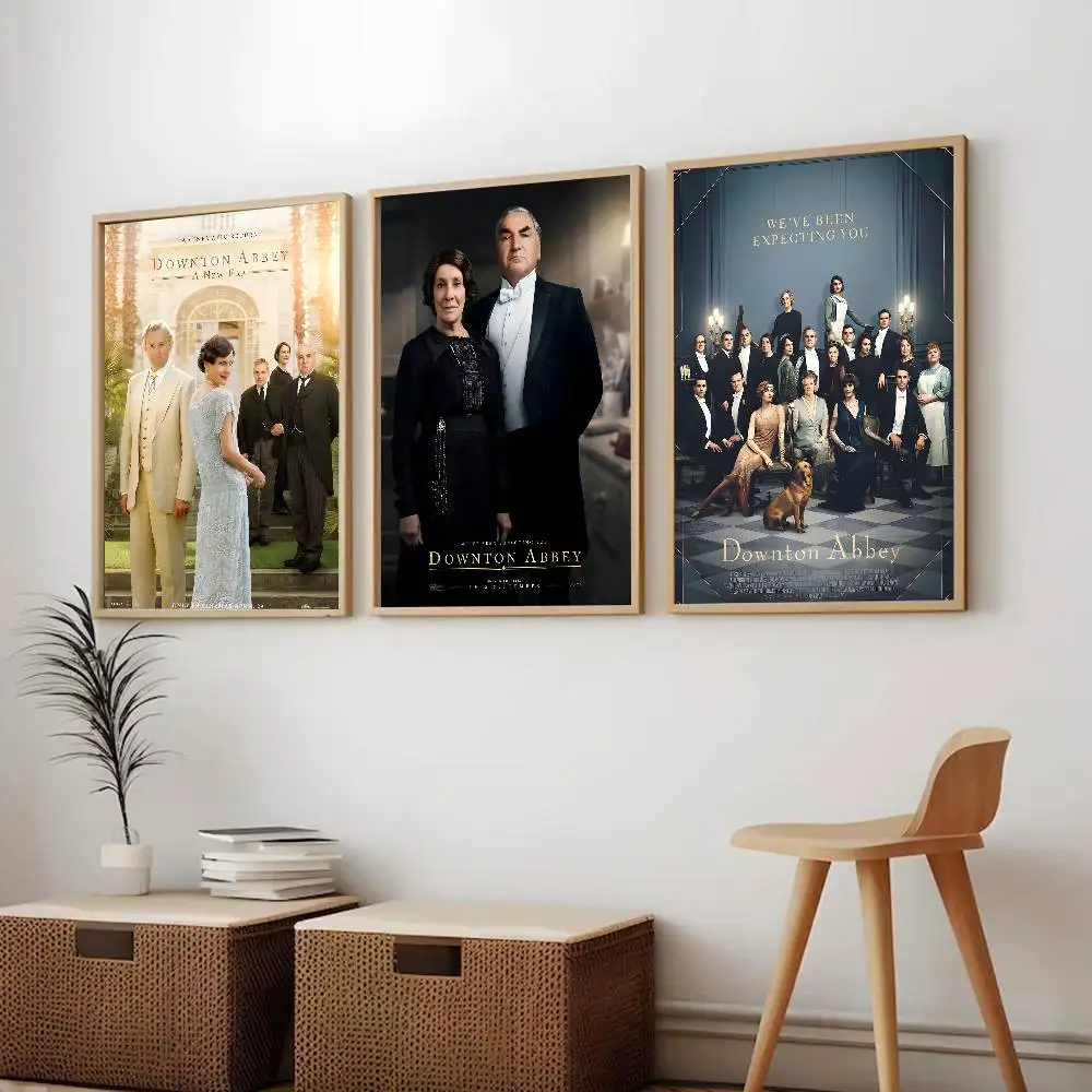 الدراما التاريخية التلفزيون D-Downton Abbey المشارك قماش اللوحة المشارك مع المطبوعات غرفة نوم المنزل غرفة المعيشة الديكور هدية