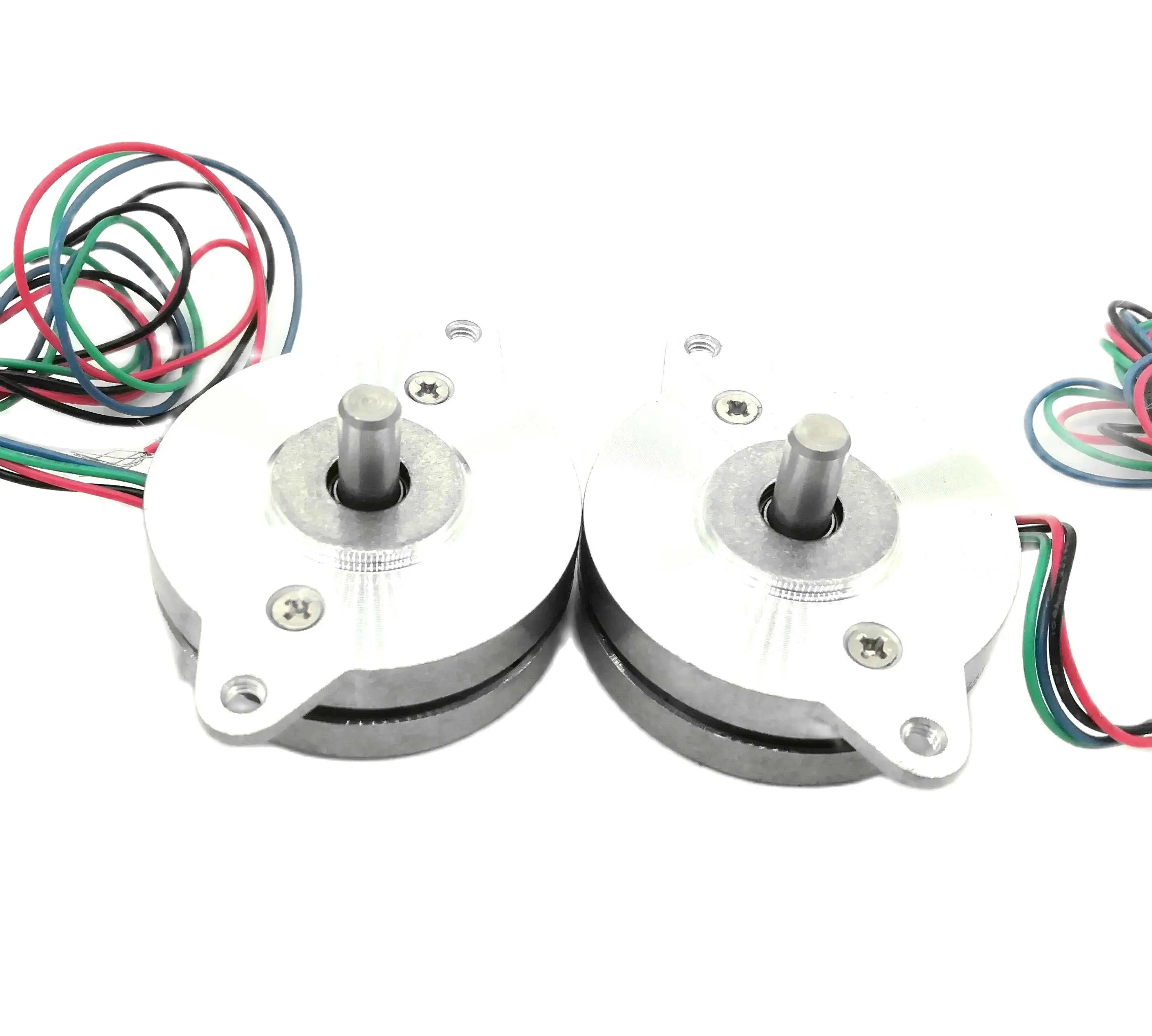 2pcs/lot NEMA14 Ultra Thin Stepper Motor 12mm Thickness for PTZ Camera Hybrid 0.9 Degree 0.5A