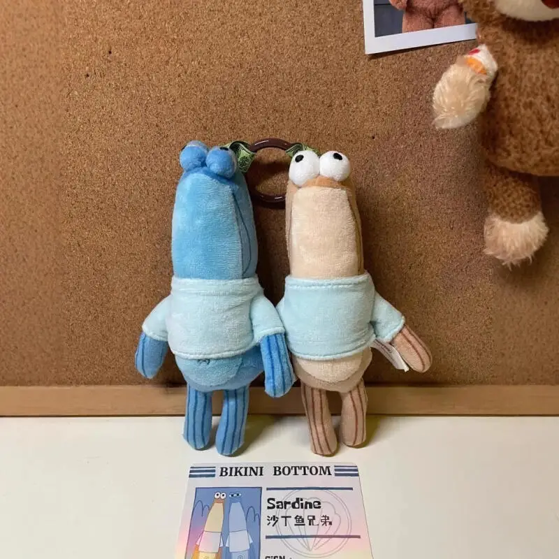 สพันจ์บ็อบ สแควร์แพนท์ส พวงกุญแจตุ๊กตาผ้ากำมะหยี่ลายบ้านของบ๊อบ, เสื้อผ้าเด็ก, อุปกรณ์เสริมตุ๊กตาผ้ากำมะหยี่, ชุดตุ๊กตา DIY