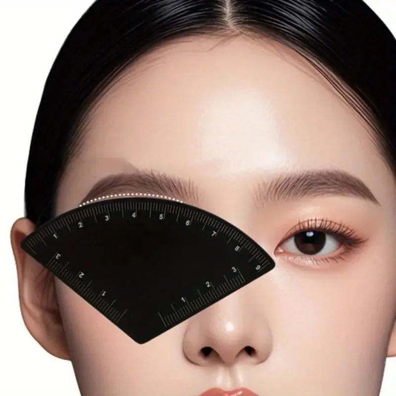 Drawing Eyebrow Design Ruler Microblading Mapping Tool Shaping Permanent Makeup Drawing Guide Ruler Tattoo Supplies Reuse