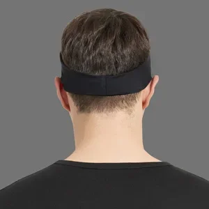 Männer Frauen Sport Stirnband Schweißband Stretch Elastische Gym Fitness Yoga Headwrap Atmungsaktiv Schnell trocknend Saugfähigen Haar Bands – Detail 5