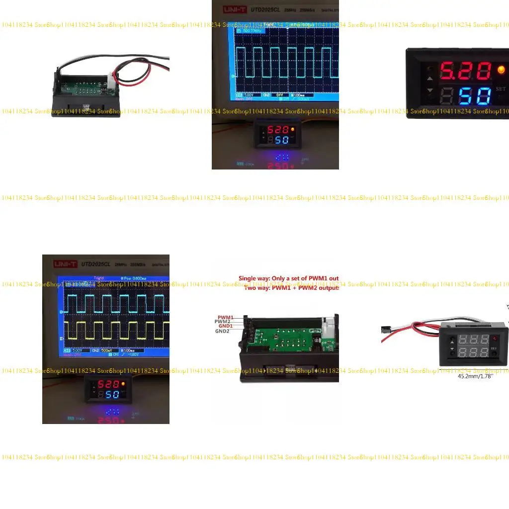 

P9FB Upgraded Generator Single Generator PWM Frequency Duty Cycle Adjustable Module 1Hz-160Khz Compact