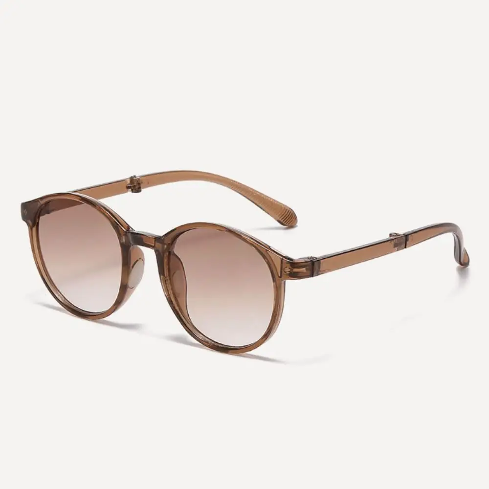 Fashion Ultra-light Foldable Sunglasses High-definition 5 Colors Men Outdoor Sport Eyelasses UV Fold Sunglass Eyewear