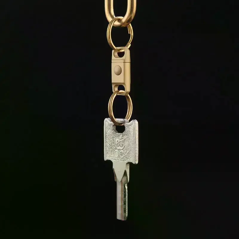 Quick Release Keyring Connecting Buckle Double Headed Quick Pull Buckle 360 Rotating Buckle Mountaineering Buckle