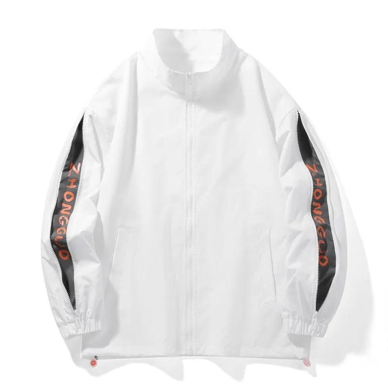 

outdoor 2023 Hot Jackets for Men's Coat Autumn New Youth Casual Fashion Brand Loose Standing Neck Top Couple Men's Baseball Coat