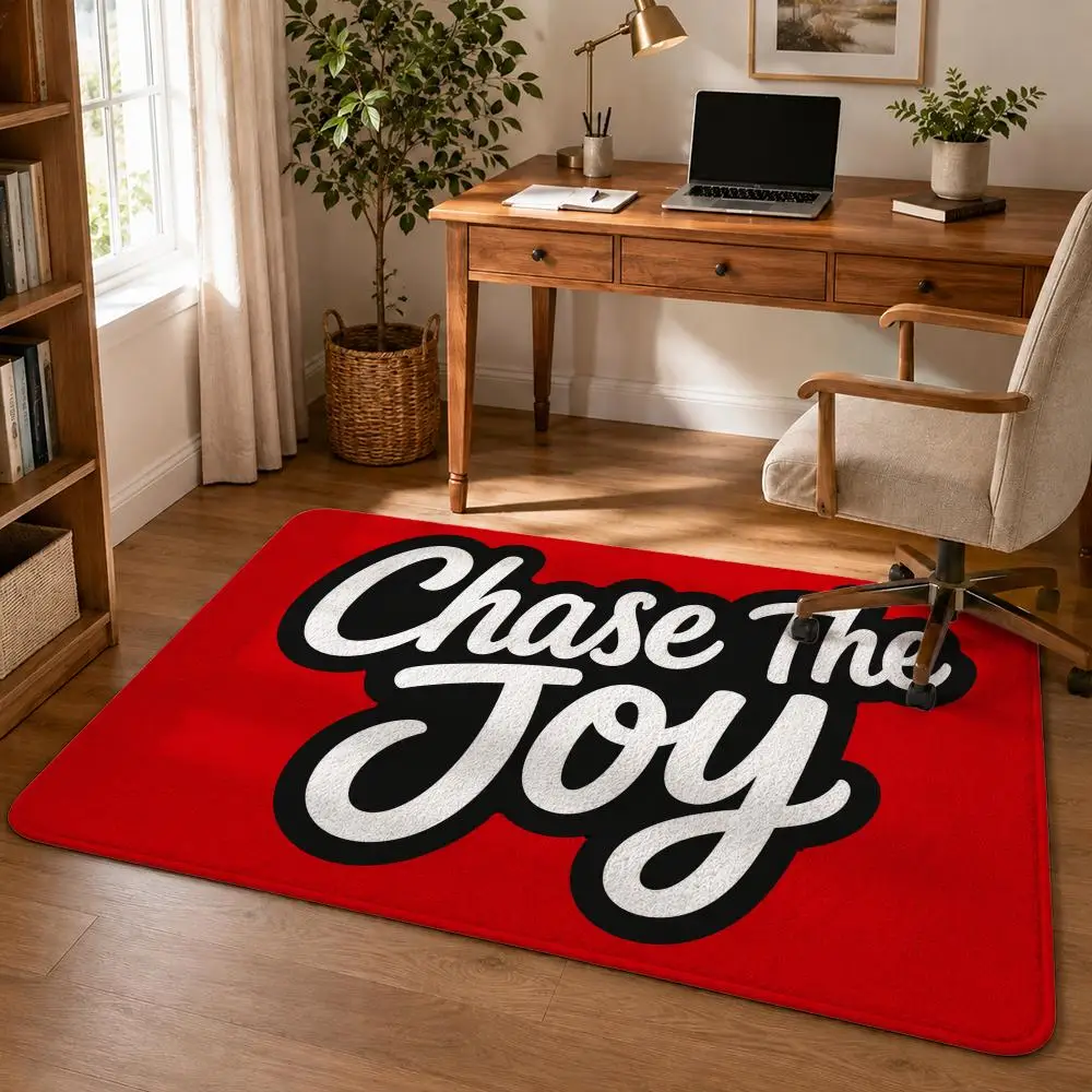 Inspired Living Floor Mat Soft Flannel Rug Non Slip Washable Quick Dry Door Mat for Bathroom Kitchen Bedroom Home