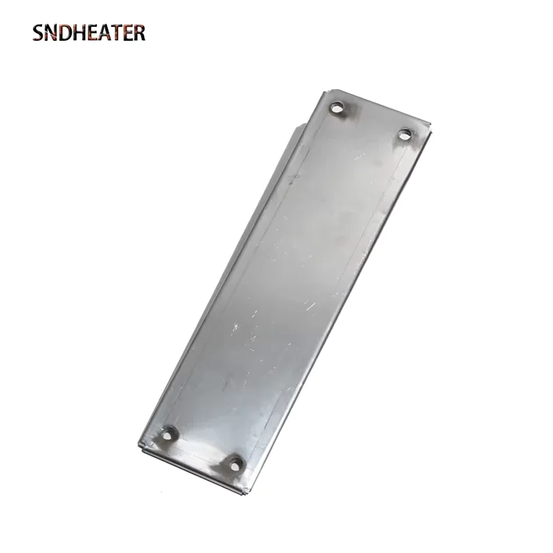 SNDHEATER Stainless Steel Heating Plate 150x50mm 150x80mm 150x100mm 150x120mm 150x150mm 2 Wires Industrial Square Heater Board