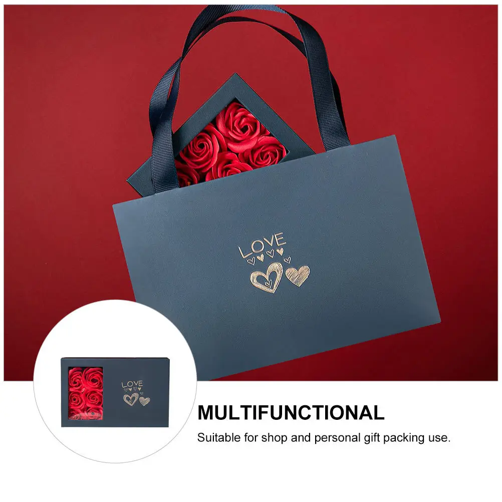 1Set Flower Decoration Jewelry Box Premium Quality Simple Design for Gifts Party Wedding Jewelry Holder Storage