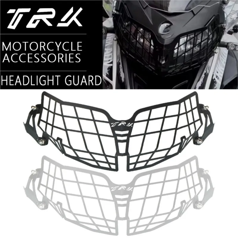 

Motorcycle Accessories Headlight Grill Guard Protect Cover Protector For Bennlli TRK 502 TRK 502X 2018-2023 2018 2019 2020 2021