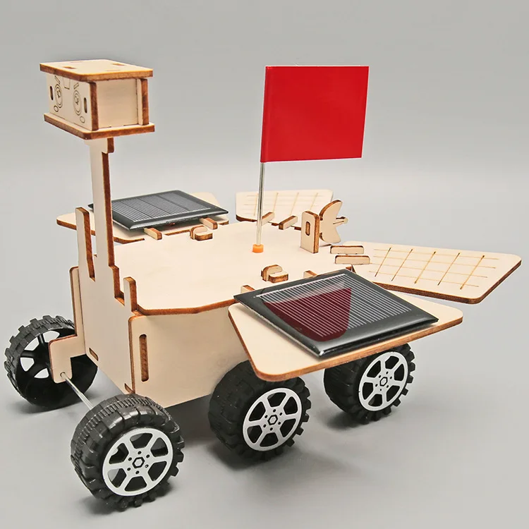 

Научный эксперимент Solar Zhu Rong Mars Rover Научное образование Frontier DIY Технология ручной работы Набор небольших производственных материалов