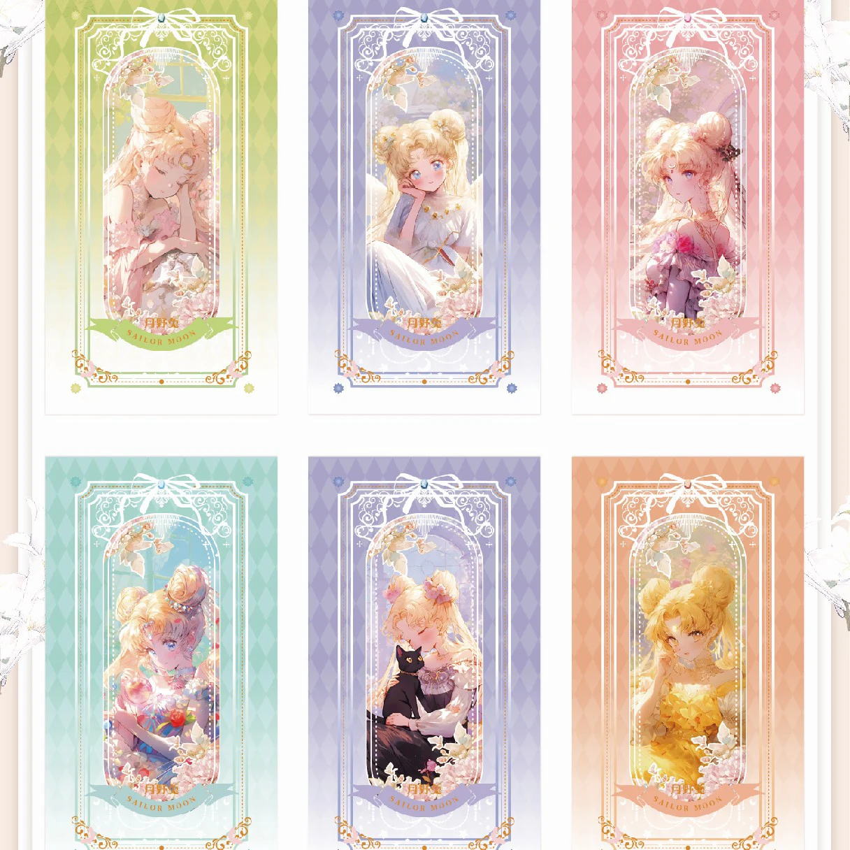 Sailor Moon Card Sailor Moon Collection Card Japanese Anime Trading Card Character Peripheral For Children Birthday Toys