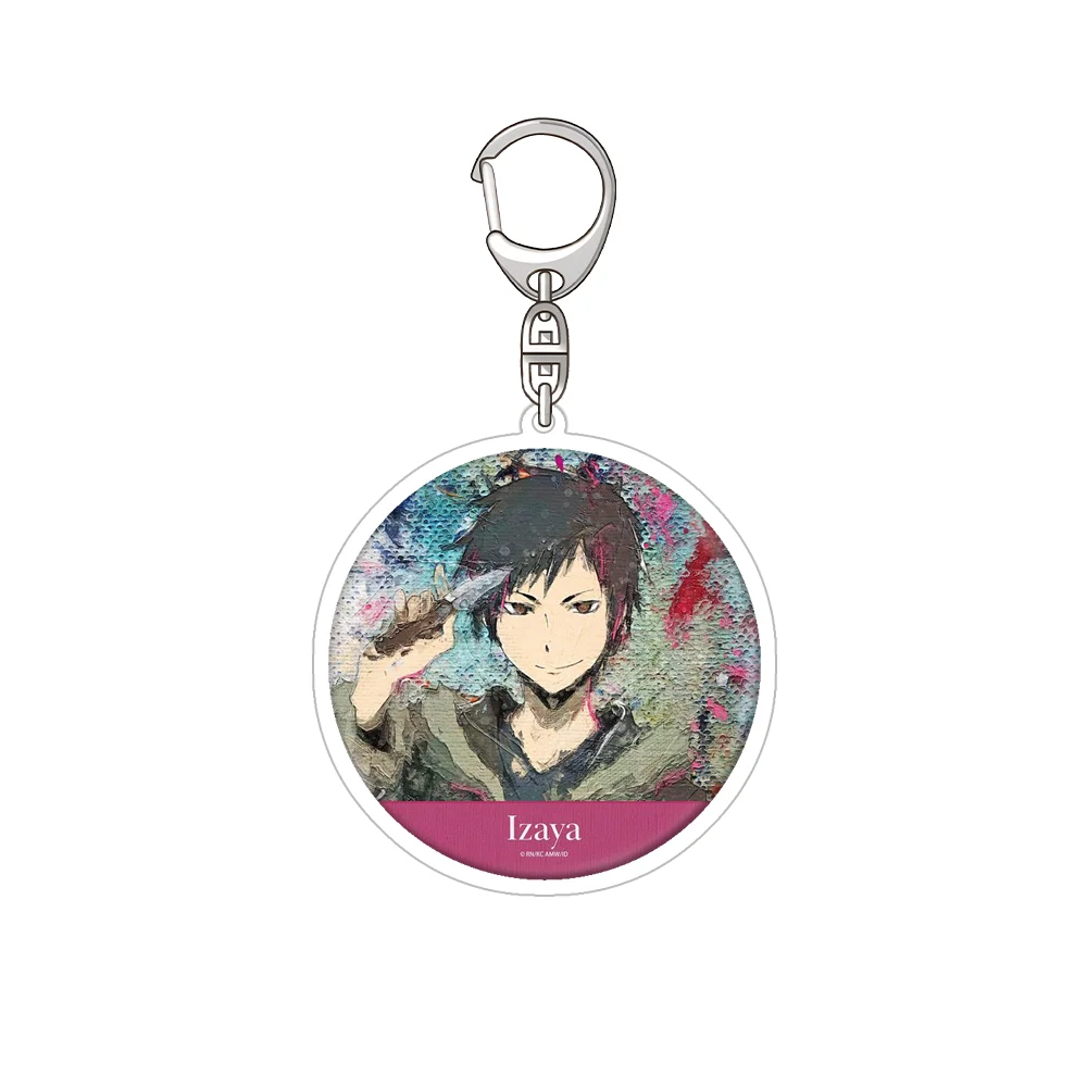Izaya Orihara Shizuo Heiwajima Official HD Characters Acrylic Keychain Bag pendant Bag Charm anime goods Fans Charm Gifts