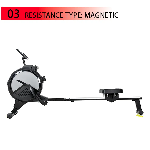 الصفحة الرئيسية الصالة الرياضية متعددة الوظائف المقاومة المغناطيسية ممارسة أجهزة لياقة بدنية آلة التجديف للبيع