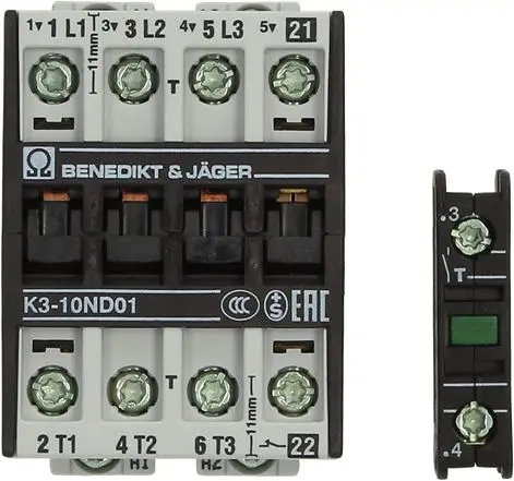 

AEG LS4K 01A / K3-10ND01 РАЛАЙС КОНТАКТУР 230В РССОРТ 3xN