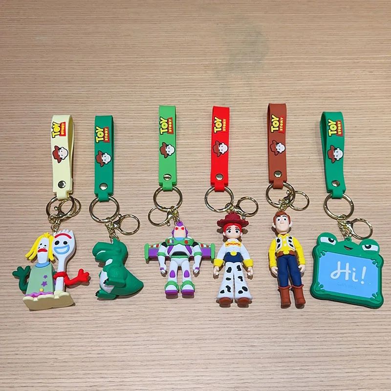 2026 Neu!! Toy Story 5 Figuren-Schlüsselanhänger Lilypad Forky Woody Buzz Jessie Rex Taschenanhänger Party Geburtstag Weihnachtsgeschenk für Kinder – Detail 7