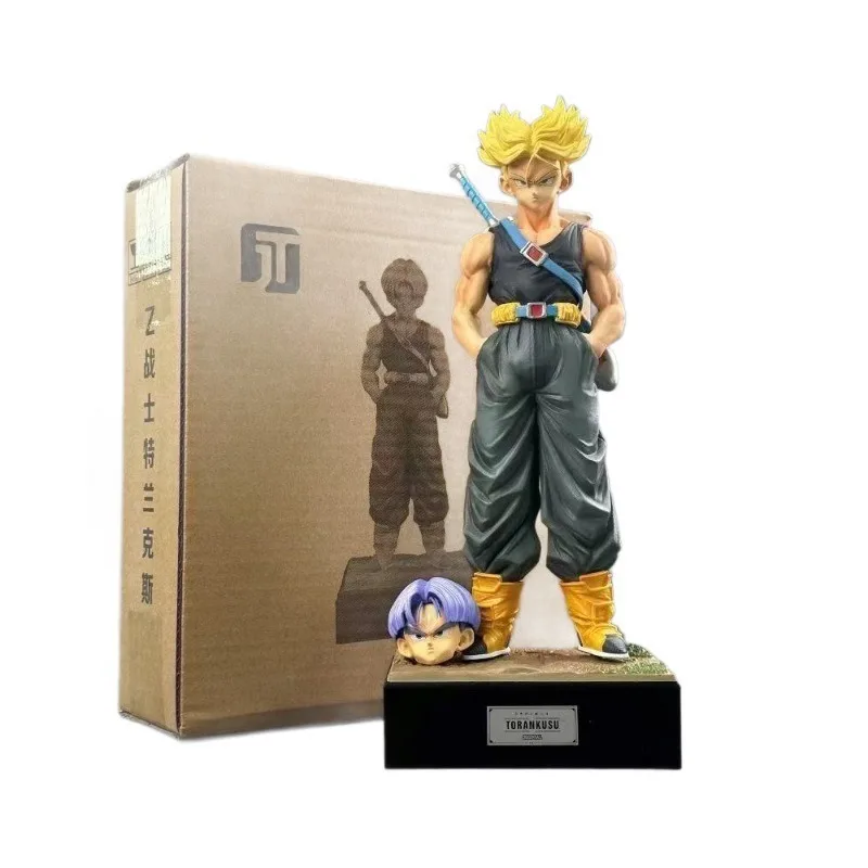 Anime Dragon Ball Z Trunks Figure Super Saiyan Future Trunks Figurine Action Figures 30cm Pvc Statue Collectible Model Toys view 5